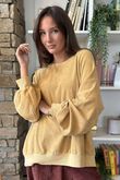 Terry B Classic Sweatshirt Custard